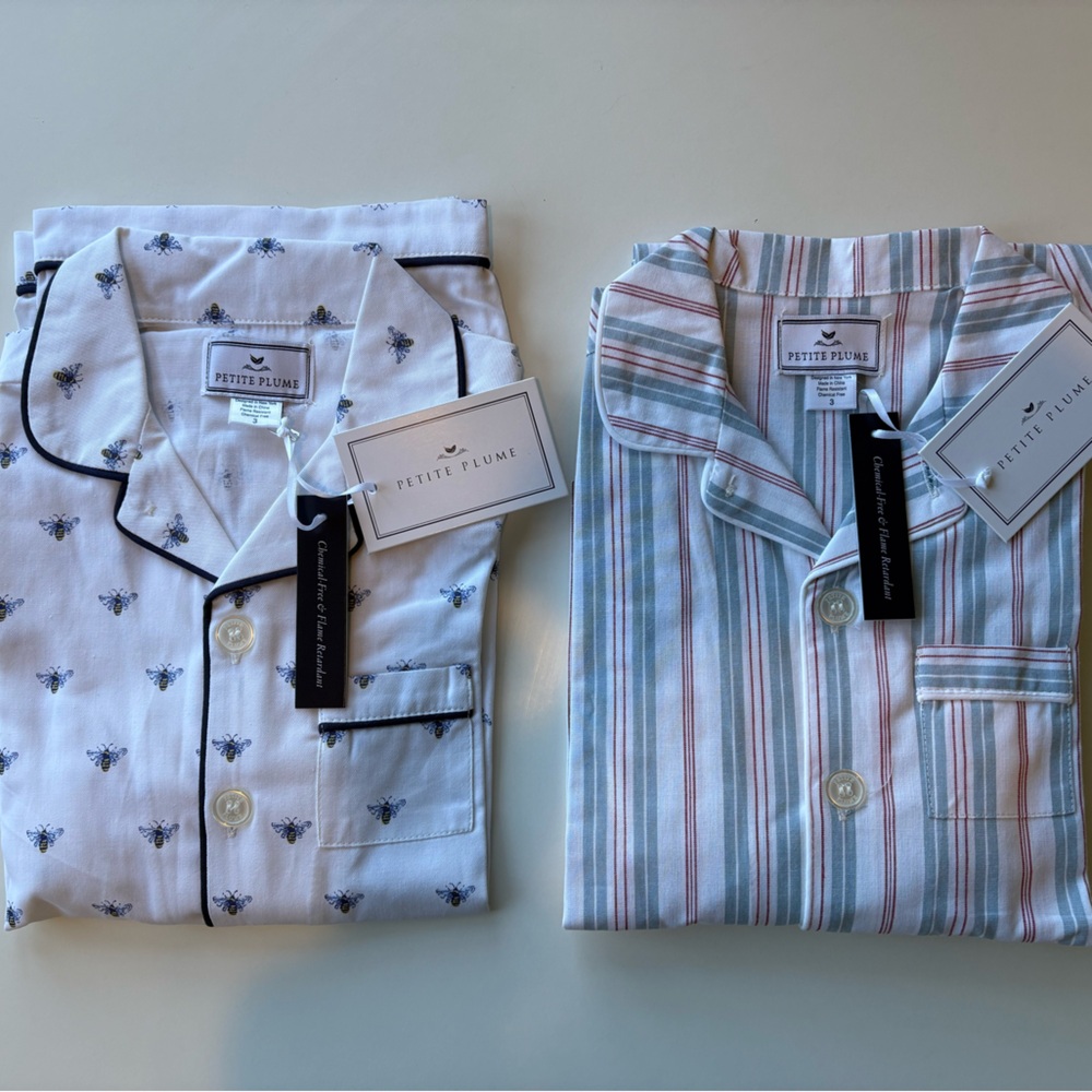 NWT Petite Plume Kids Pajama Sets (Lot of 2) - Size 3T